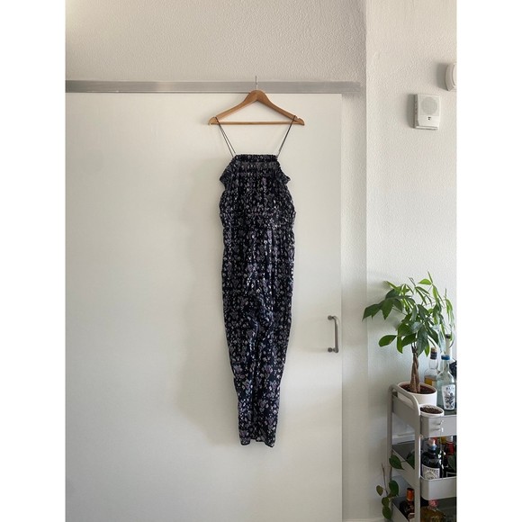 Isabel Marant Timea Jumpsuit in Dark Midnight - Picture 7 of 11